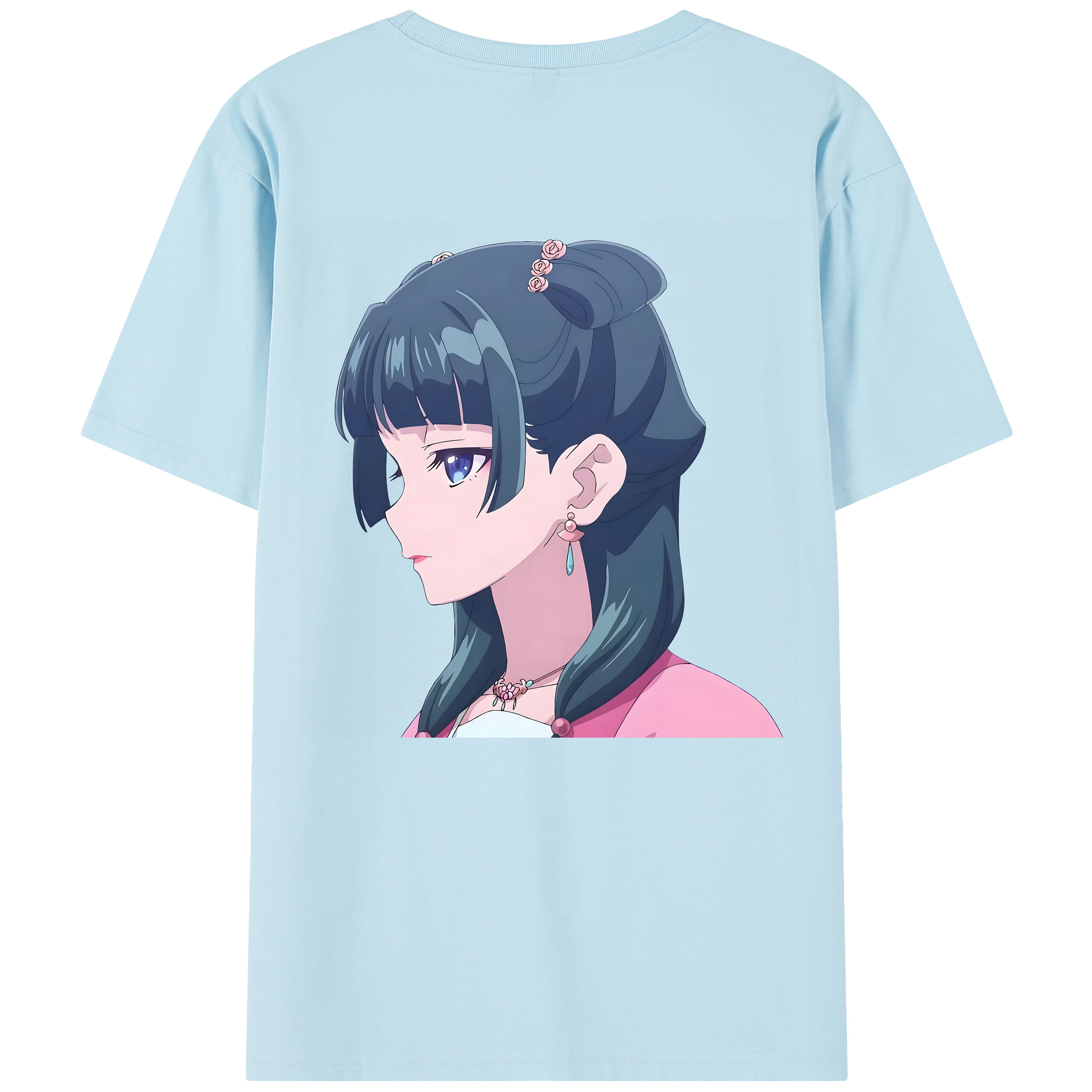 （画像用） 薬屋のひとりごと The Apothecary Diaries 綿100％半袖Tシャツ（背面プリント）